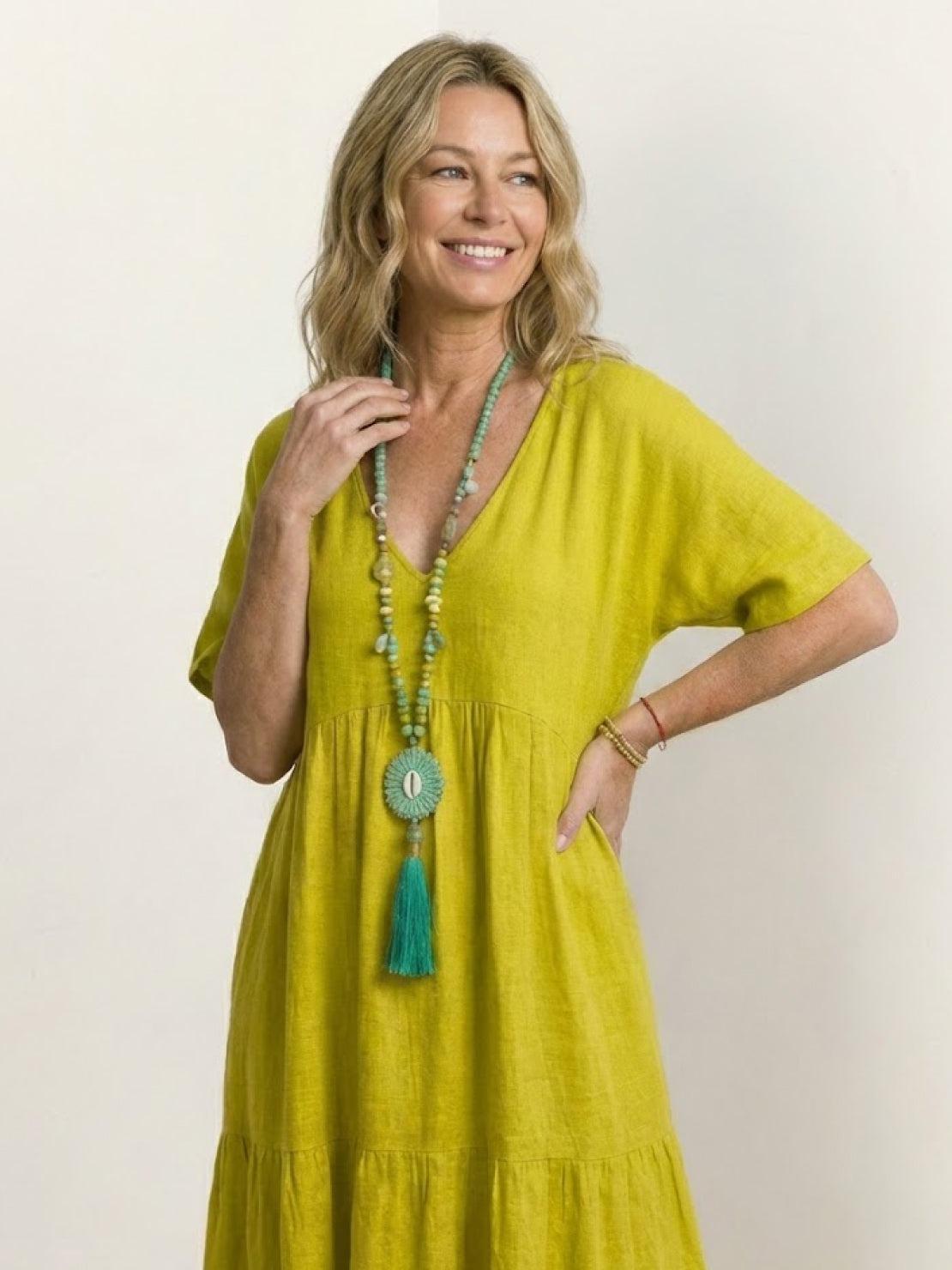Sienna | Afslappede Kvinder Boheme Maxi Kjole