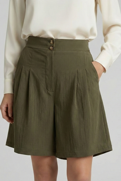 Agnes | Dame Shorts Høj Talje Skræddersyet Pasform