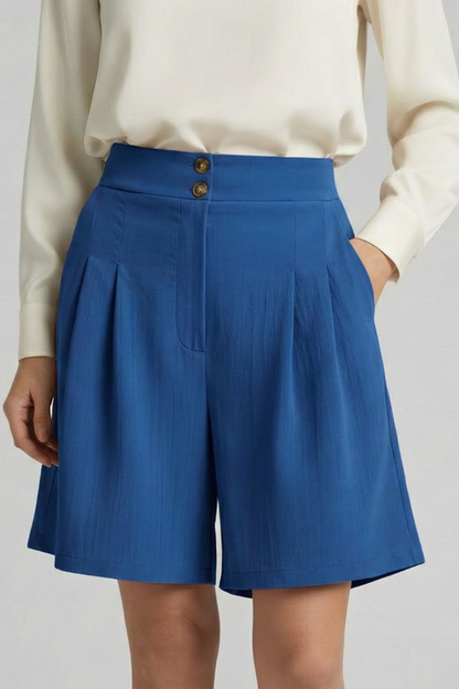 Agnes | Dame Shorts Høj Talje Skræddersyet Pasform