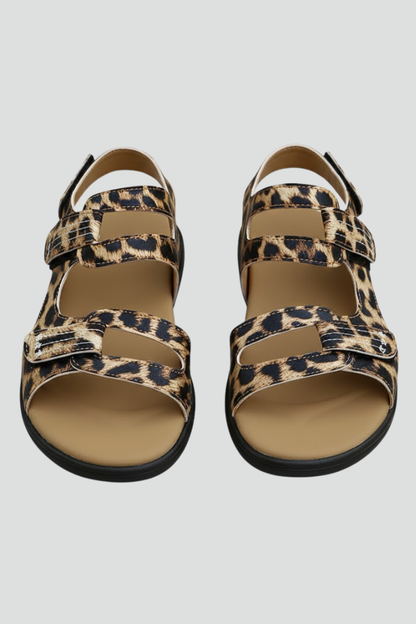 Agnete | Dame Sandaler Med Hæl Multi-Strap Design