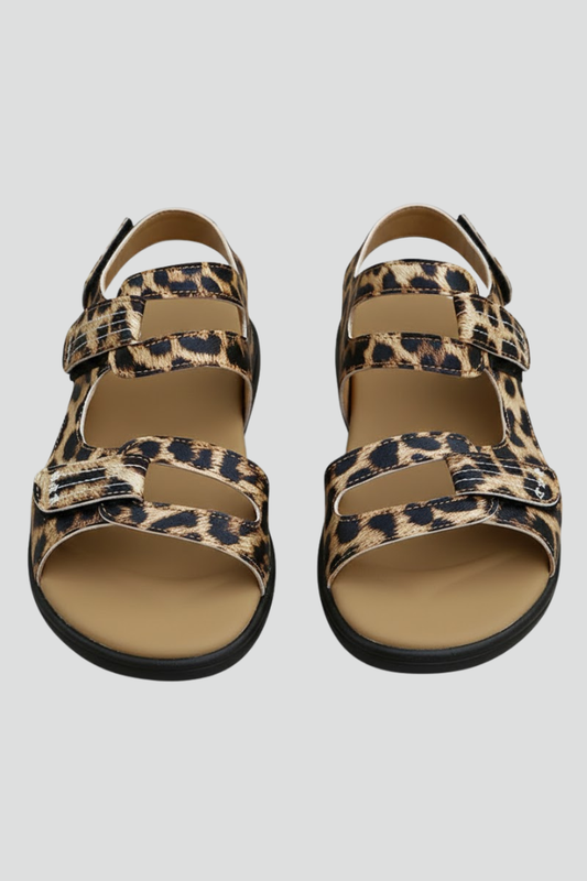 Agnete | Dame Sandaler Med Hæl Multi-Strap Design