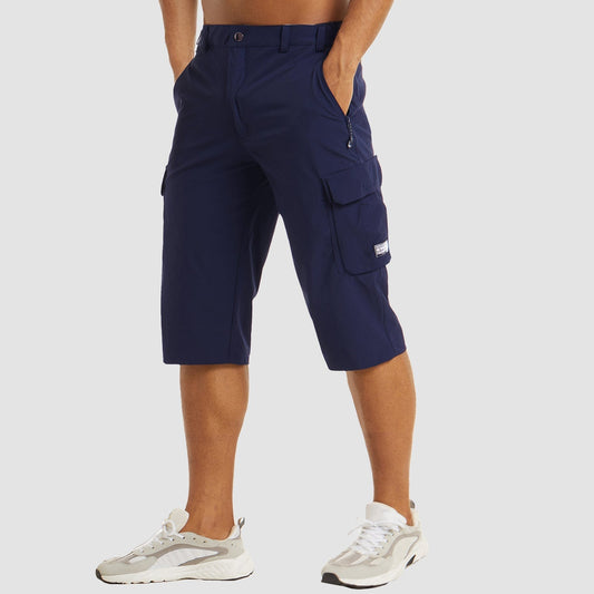 Aksel | Mænd Cargoshorts Hurtigtørrende Materiale Afslappet Pasform