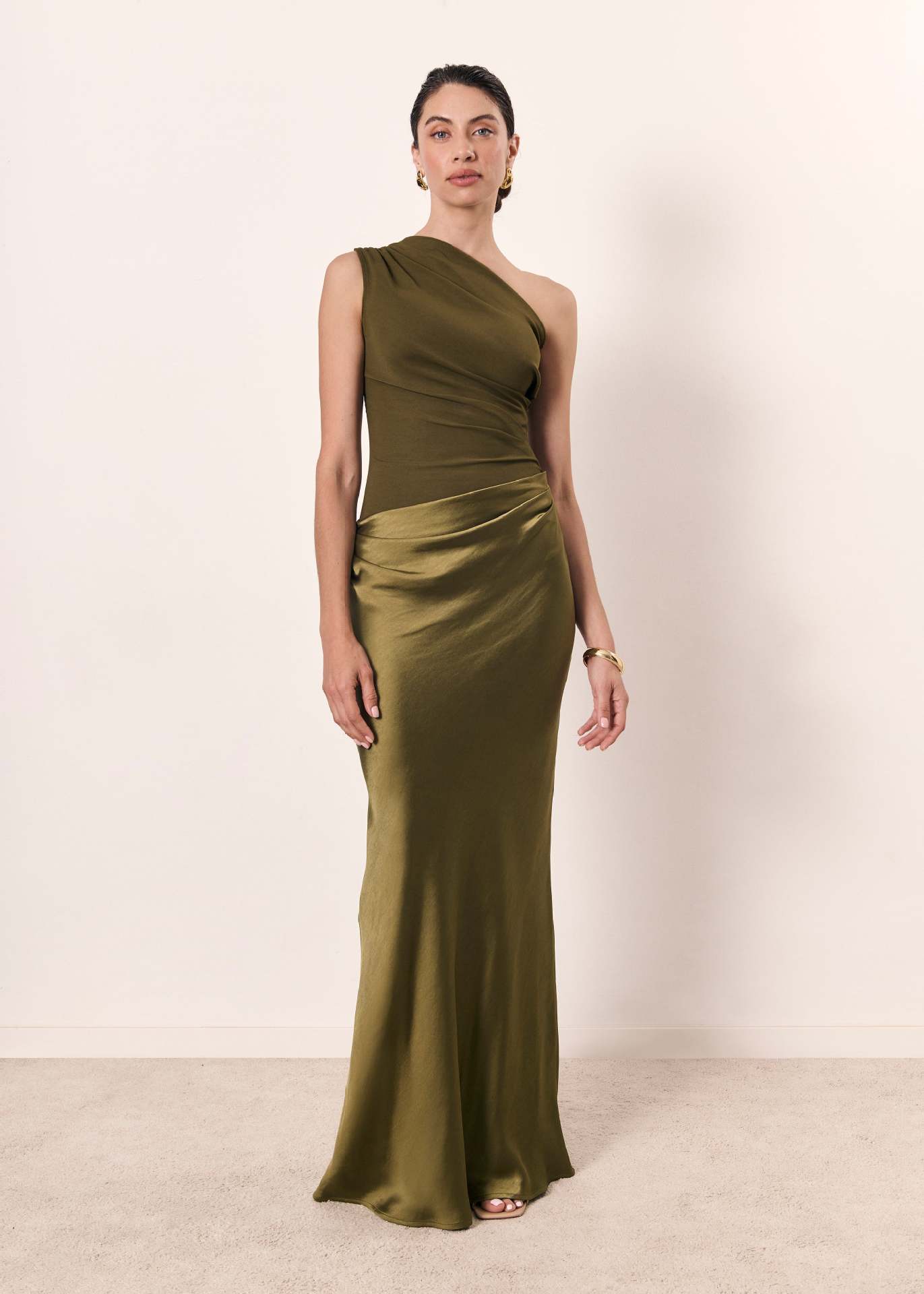 Alba | Kvinder Maxikjole Flydende Materiale Elegant Pasform