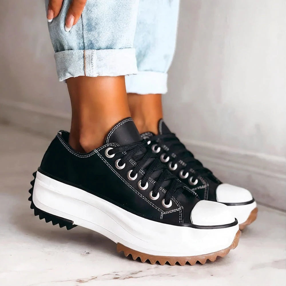 Alba | Kvinder Sneakers Platformsål Støttende Pasform
