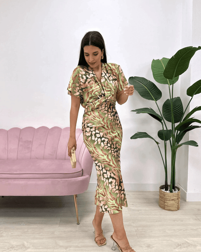Astrid | Kvinder Elegance Kjole Flydende Silhuet