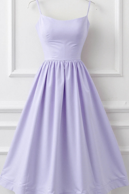 Aurevia | Elegant Dame Ascot Midi Gallakjole i A-linje