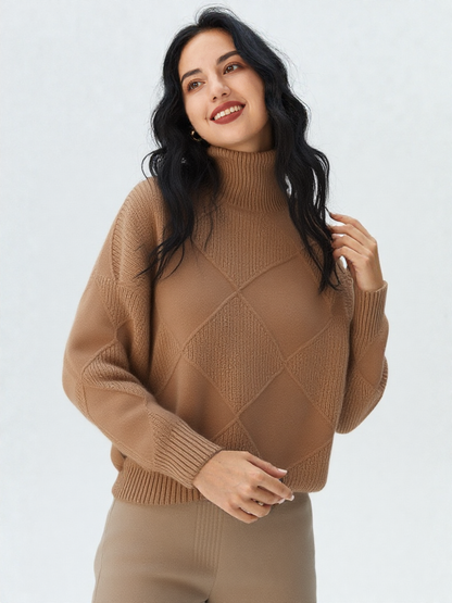 Dame-Coltrui af Strikket Kraftig Strik