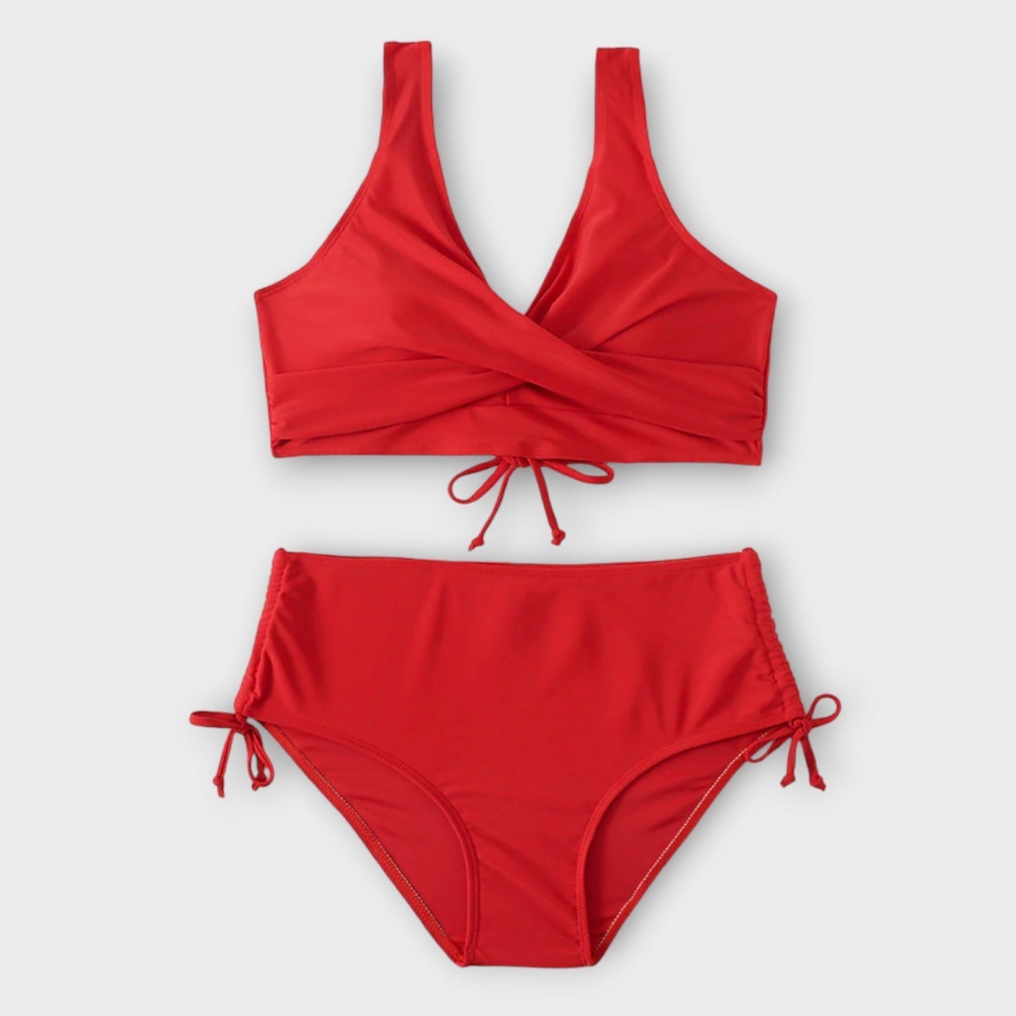 Elin | Dame To-delt bikini Wrap Detaljer Moderne Pasform