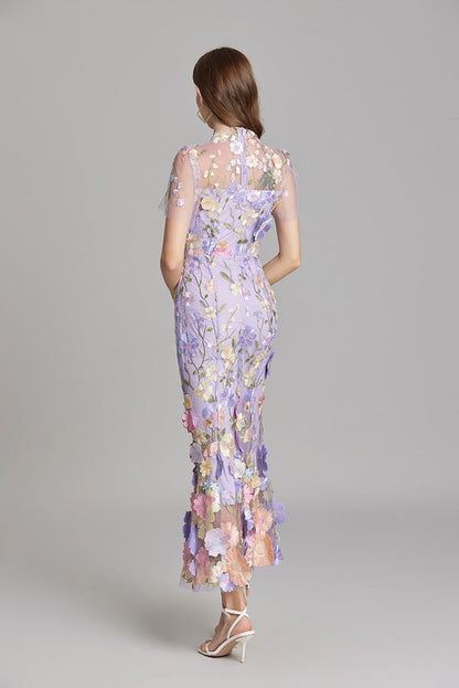 Elin | Kvinder Maxikjole Blomstret Print Ærmeløst Design
