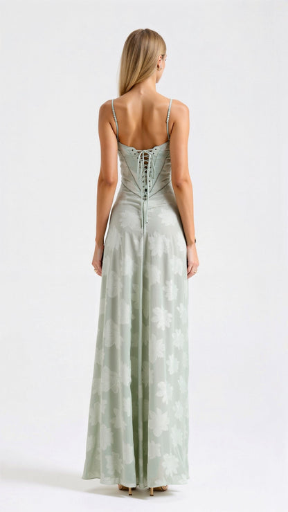 Elin | Kvinder Maxikjole Elegant Slip Style Klassisk Pasform