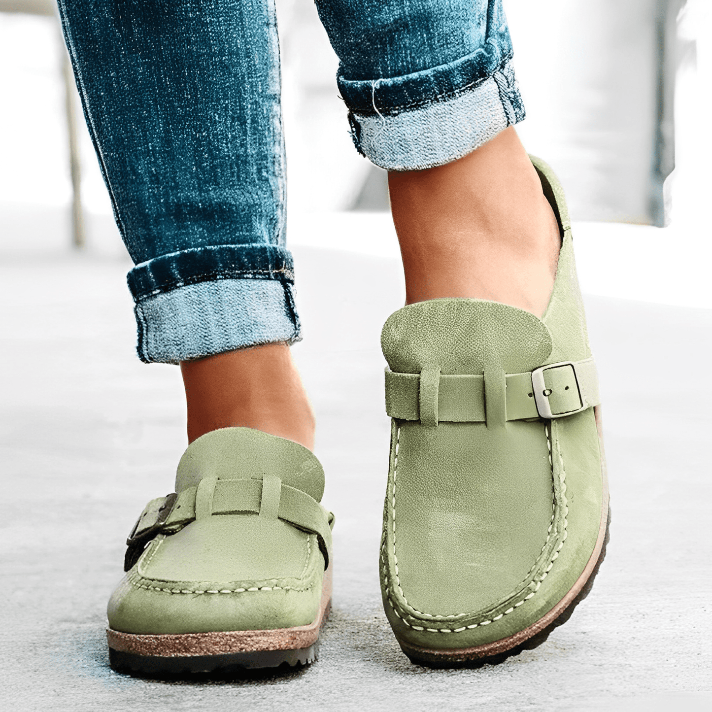 Eline | Kvinder Mules Elegant Detalje Komfortabel Pasform