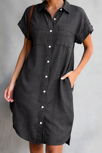 Francesca | Selvsikre Damers Mini Denimkjole