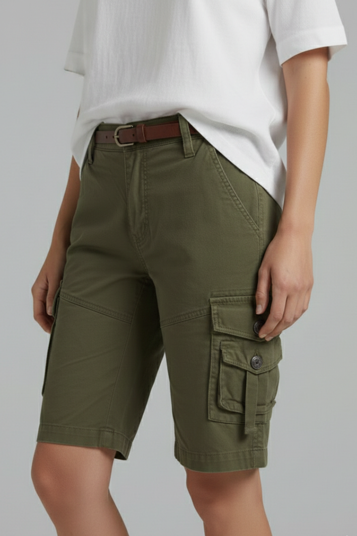 Frida | Dame Cargo Shorts Utility Lommer
