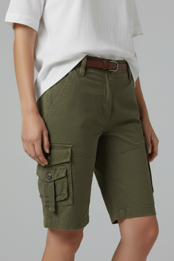Frida | Dame Cargo Shorts Utility Lommer