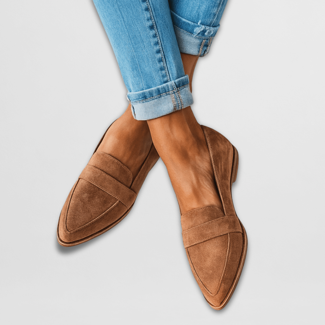 Helle | Kvinder Ruskindsloafers Blød Finish Fleksibel Pasform