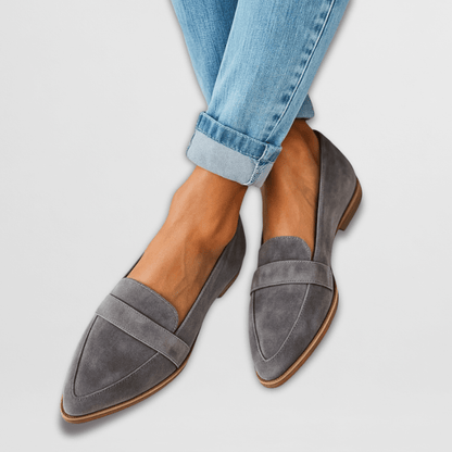 Helle | Kvinder Ruskindsloafers Blød Finish Fleksibel Pasform