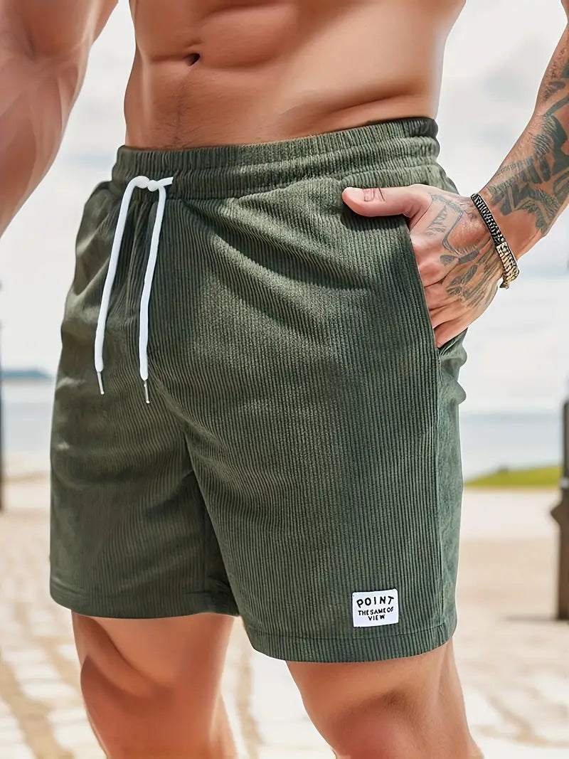 Kasper | Mænd shorts Hurtigtørrende Materiale Afslappet Pasform