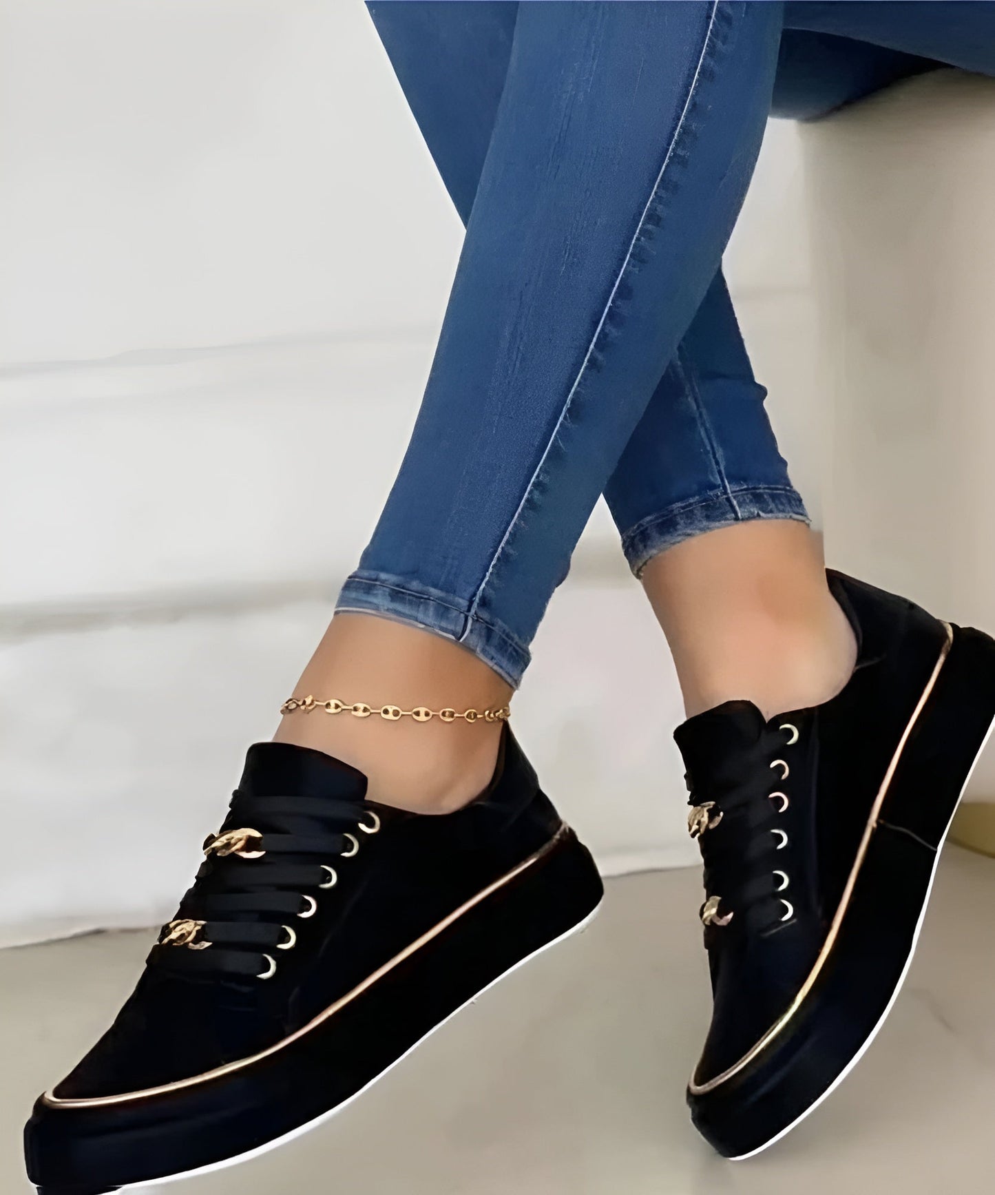 Ida | Kvinder Sneakers Ergonomisk Støtte Komfortabel Pasform