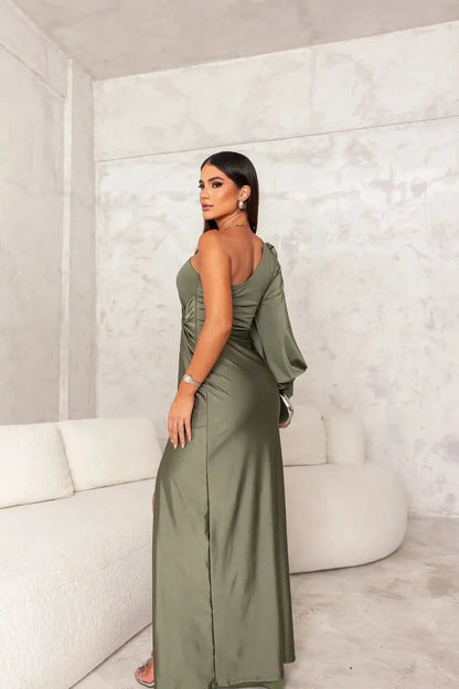 Isabella | Dame Elegant Maxikjole Figurbetont Festkjole