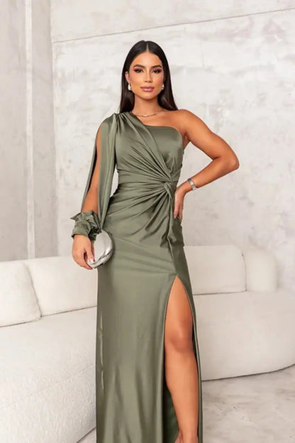 Isabella | Dame Elegant Maxikjole Figurbetont Festkjole