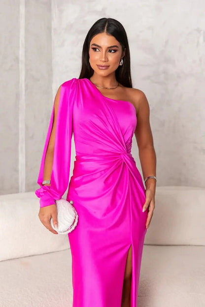 Isabella | Dame Elegant Maxikjole Figurbetont Festkjole