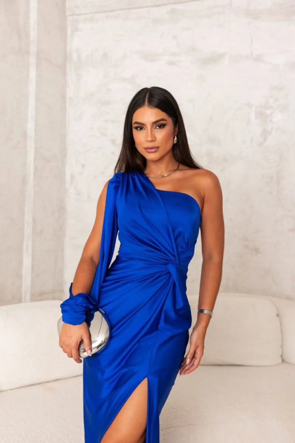 Isabella | Dame Elegant Maxikjole Figurbetont Festkjole