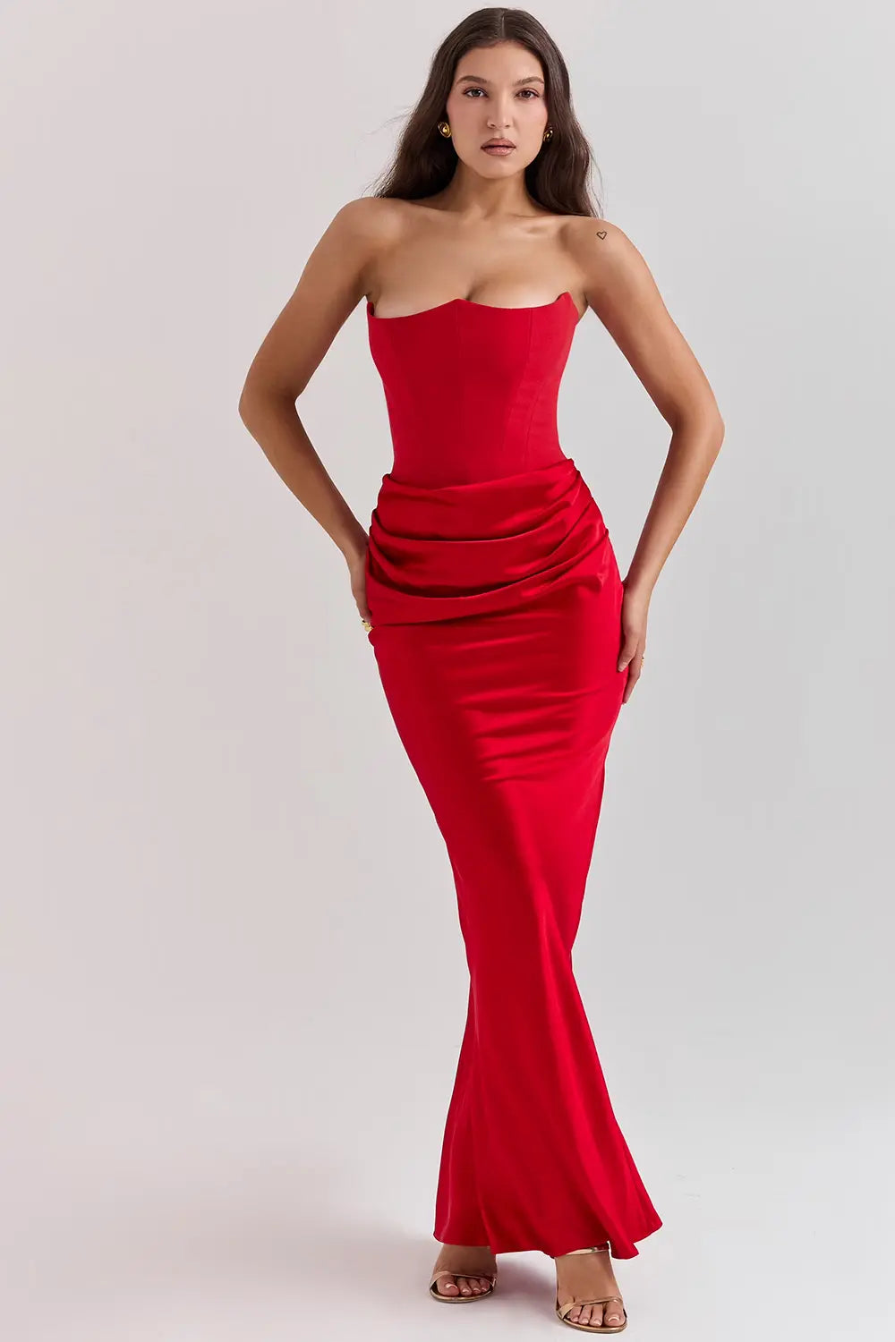 Isabella | Dame Korsetkjole Glamour Tailleret Feminin Festkjole