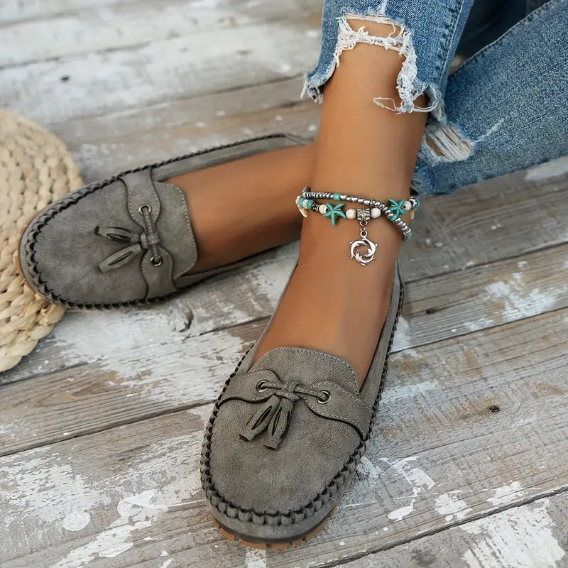 Lærke | Dame Loafers Ergonomisk Støtte Slip-on Design