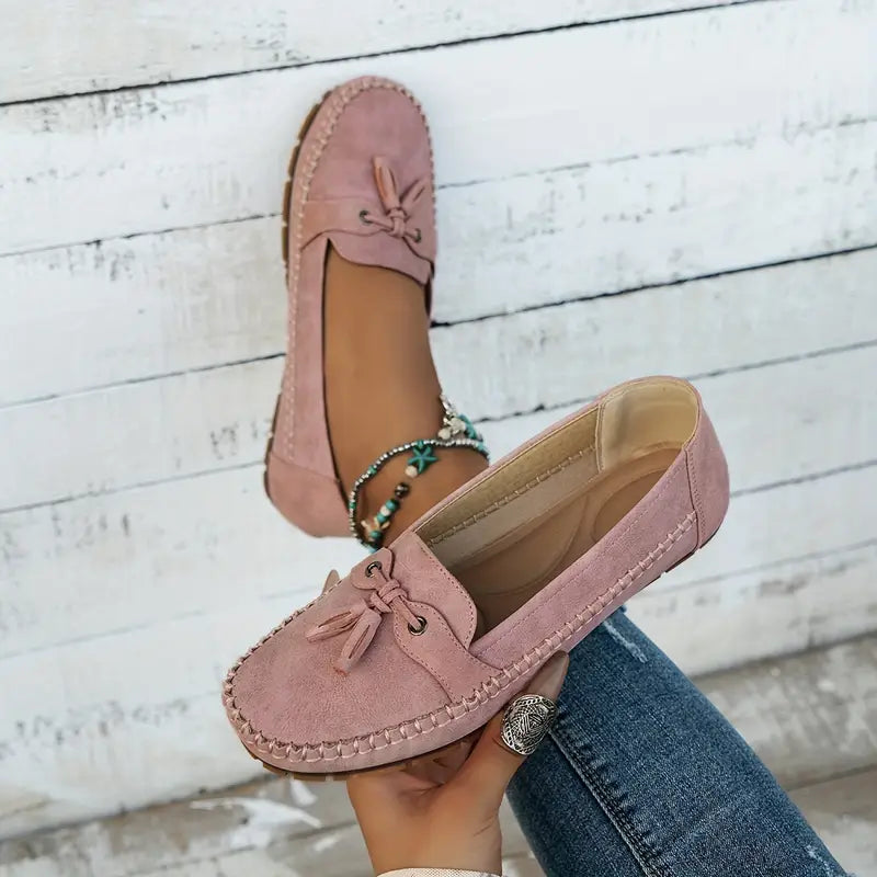 Lærke | Dame Loafers Ergonomisk Støtte Slip-on Design