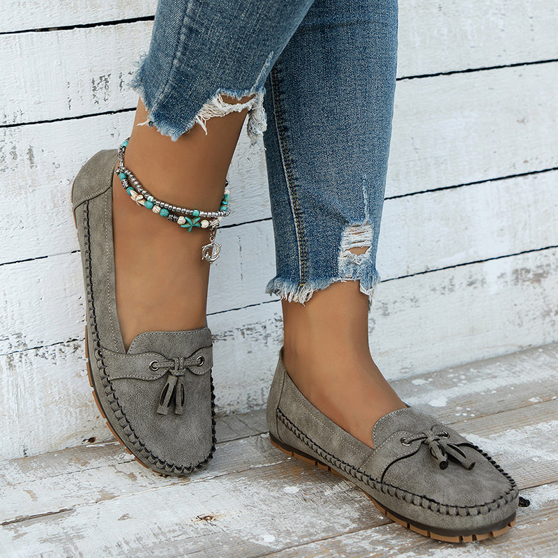 Lærke | Dame Loafers Ergonomisk Støtte Slip-on Design