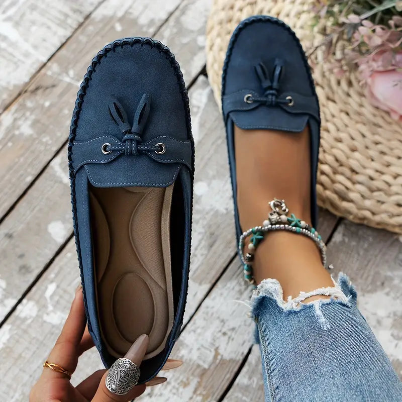 Lærke | Dame Loafers Ergonomisk Støtte Slip-on Design