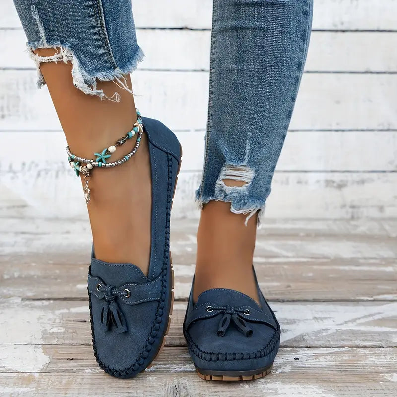 Lærke | Dame Loafers Ergonomisk Støtte Slip-on Design