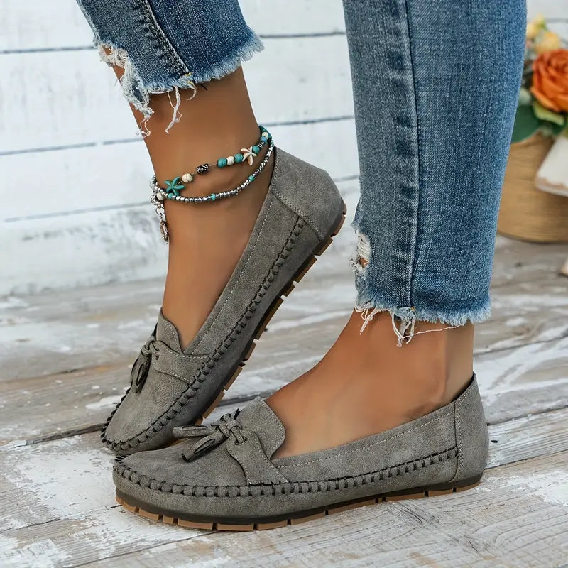Lærke | Dame Loafers Ergonomisk Støtte Slip-on Design