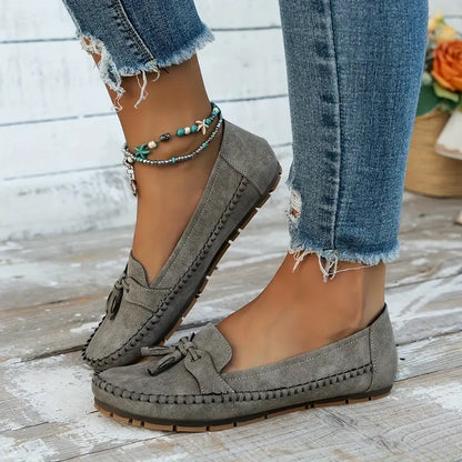 Lærke | Dame Loafers Ergonomisk Støtte Slip-on Design