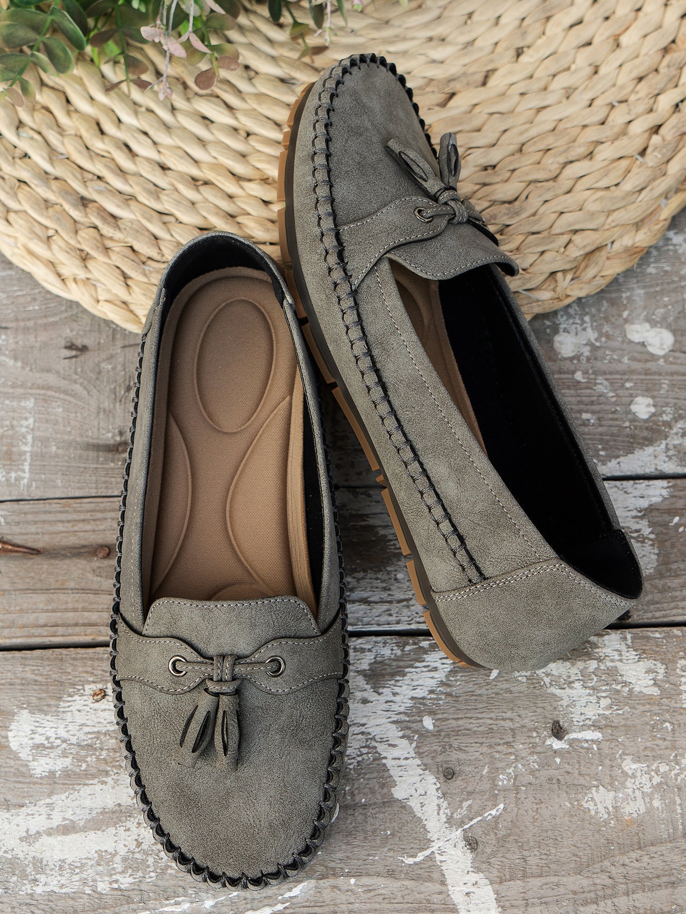 Lærke | Dame Loafers Ergonomisk Støtte Slip-on Design
