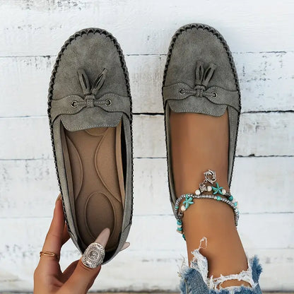 Lærke | Dame Loafers Ergonomisk Støtte Slip-on Design