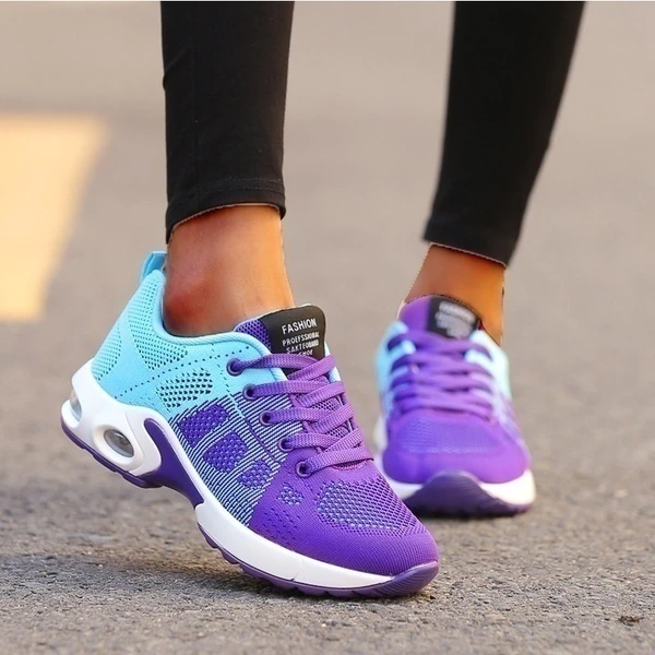 Lærke | Kvinder Sneakers Åndbart Materiale Sporty Stil