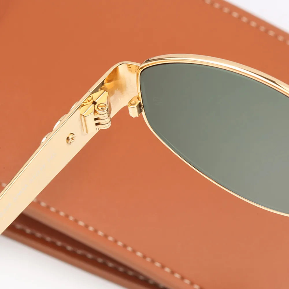 Lyra | Elegante Ovale Solbriller til Damer – Tidløst Design