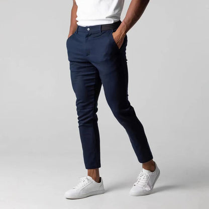 Magnus | Mænd Chinos Bomuld Stretch Slim Fit