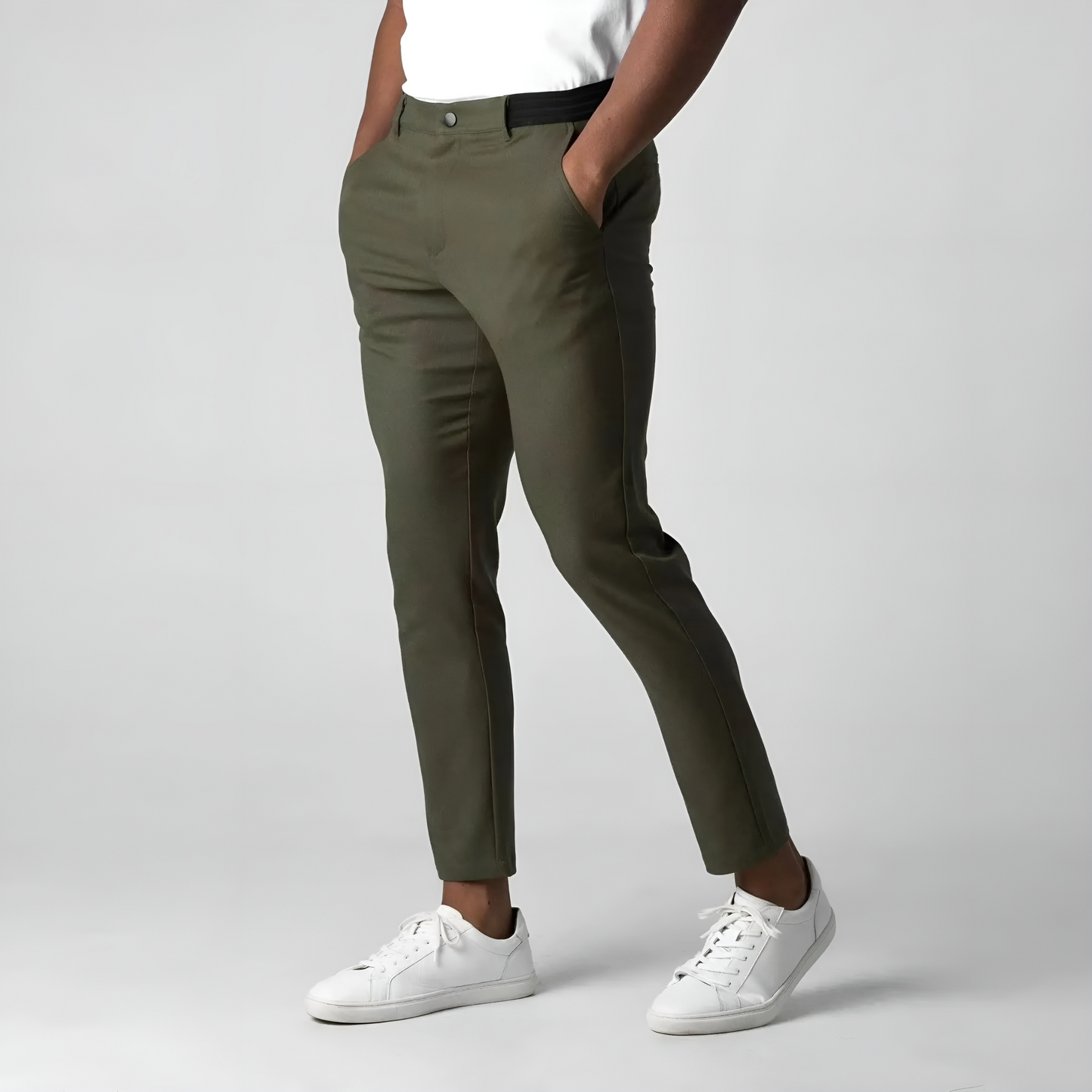 Magnus | Mænd Chinos Bomuld Stretch Slim Fit
