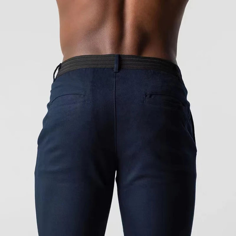 Magnus | Mænd Chinos Bomuld Stretch Slim Fit