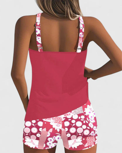 Mathilde | Dame Tankini Blomsterprint