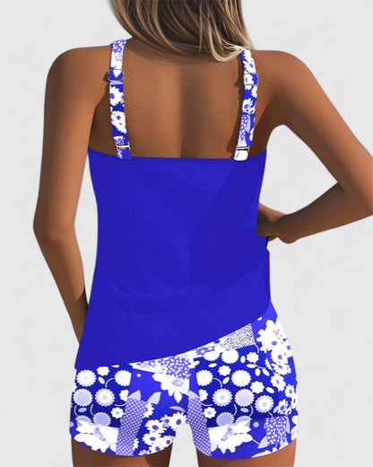 Mathilde | Dame Tankini Blomsterprint