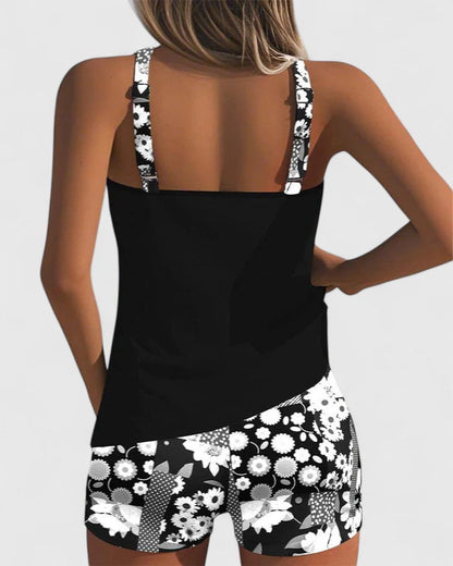 Mathilde | Dame Tankini Blomsterprint