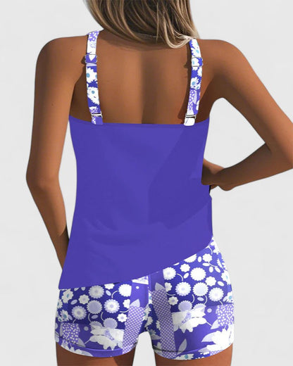 Mathilde | Dame Tankini Blomsterprint