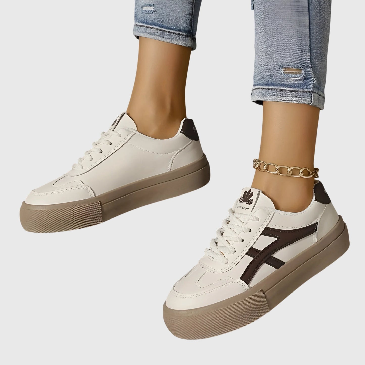 Ria | Dame Retro Casual  Sneakers Forår