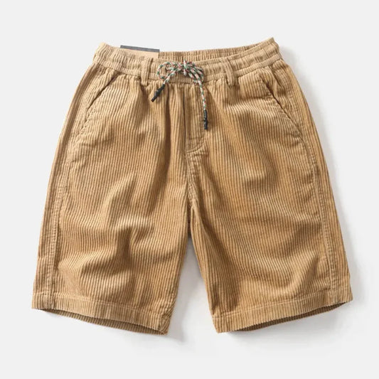 Rikard | Herre Shorts Sommer Corduroy Afslappet Pasform