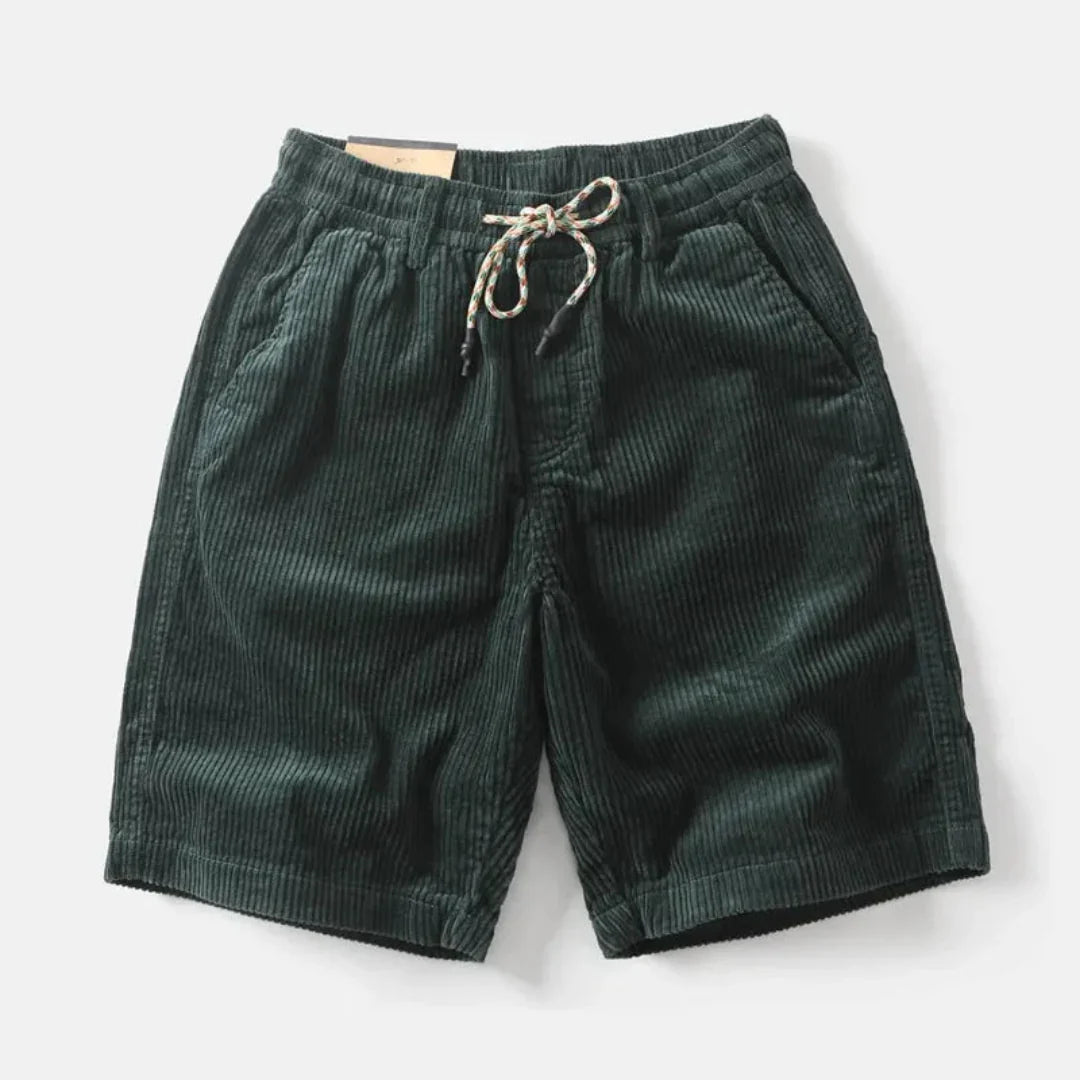 Rikard | Herre Shorts Sommer Corduroy Afslappet Pasform