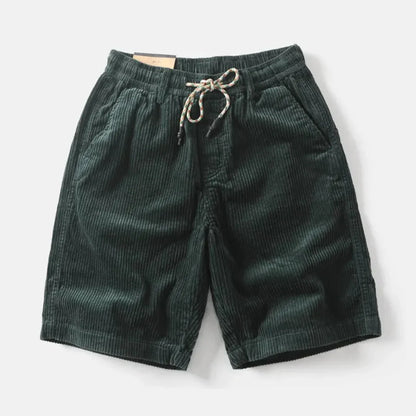 Rikard | Herre Shorts Sommer Corduroy Afslappet Pasform