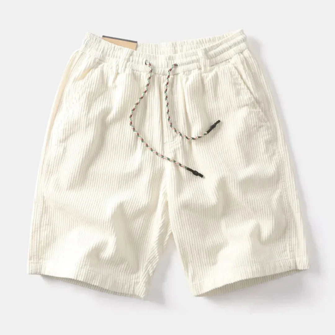 Rikard | Herre Shorts Sommer Corduroy Afslappet Pasform